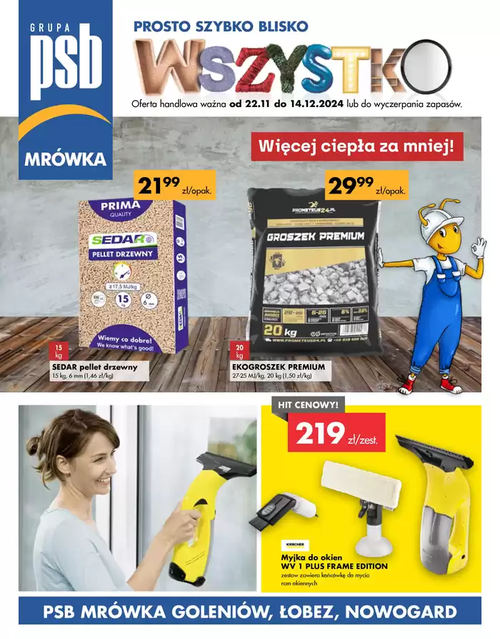 Katalog Mrówka w: Goleniów | Świetna oferta dla łowców okazji | 22.11.2024 - 14.12.2024