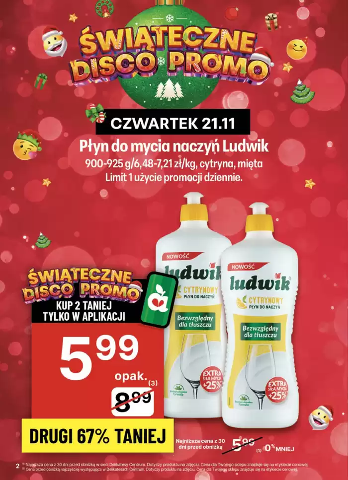 Katalog Delikatesy Centrum w: Kraków | Nasze najlepsze oferty dla Ciebie | 21.11.2024 - 27.11.2024