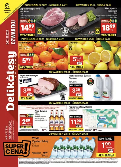 Katalog Delikatesy Centrum w: Zambrów | Nasze najlepsze oferty dla Ciebie | 21.11.2024 - 27.11.2024