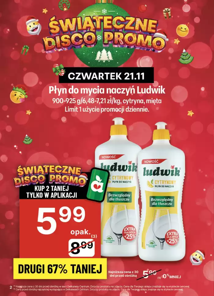 Katalog Delikatesy Centrum w: Gdańsk | Najlepsze oferty dla wszystkich łowców okazji | 21.11.2024 - 27.11.2024