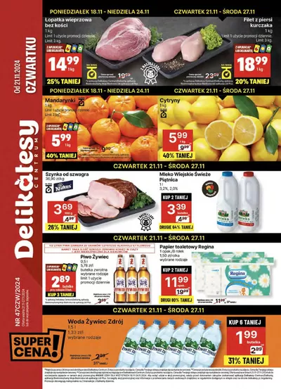 Katalog Delikatesy Centrum w: Bochnia | Najlepsze oferty dla wszystkich łowców okazji | 21.11.2024 - 27.11.2024