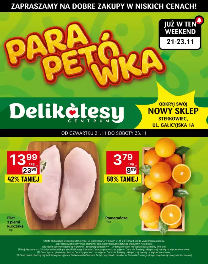 Katalog Delikatesy Centrum w: Jadowniki | Świetne rabaty na wybrane produkty | 21.11.2024 - 23.11.2024