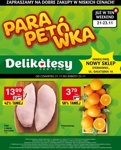 Katalog Delikatesy Centrum w: Brzesko | Świetne rabaty na wybrane produkty | 21.11.2024 - 23.11.2024