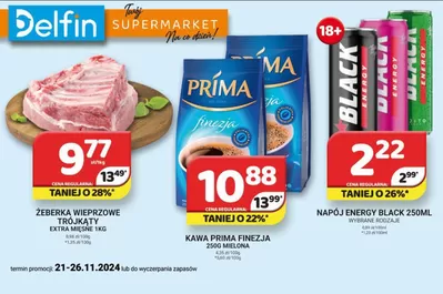 Promocje Supermarkety w Zator | Odkryj atrakcyjne oferty de Delfin | 21.11.2024 - 5.12.2024