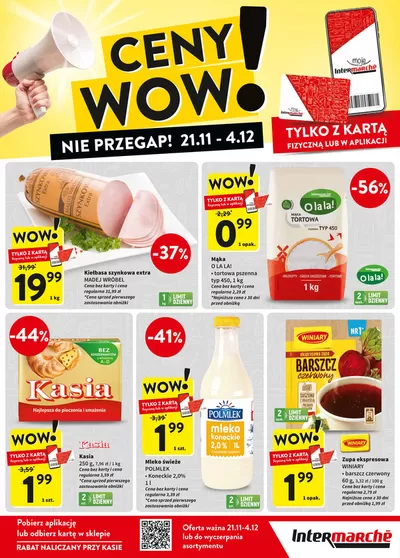 Katalog Intermarche | Intermarche gazetka | 21.11.2024 - 5.12.2024