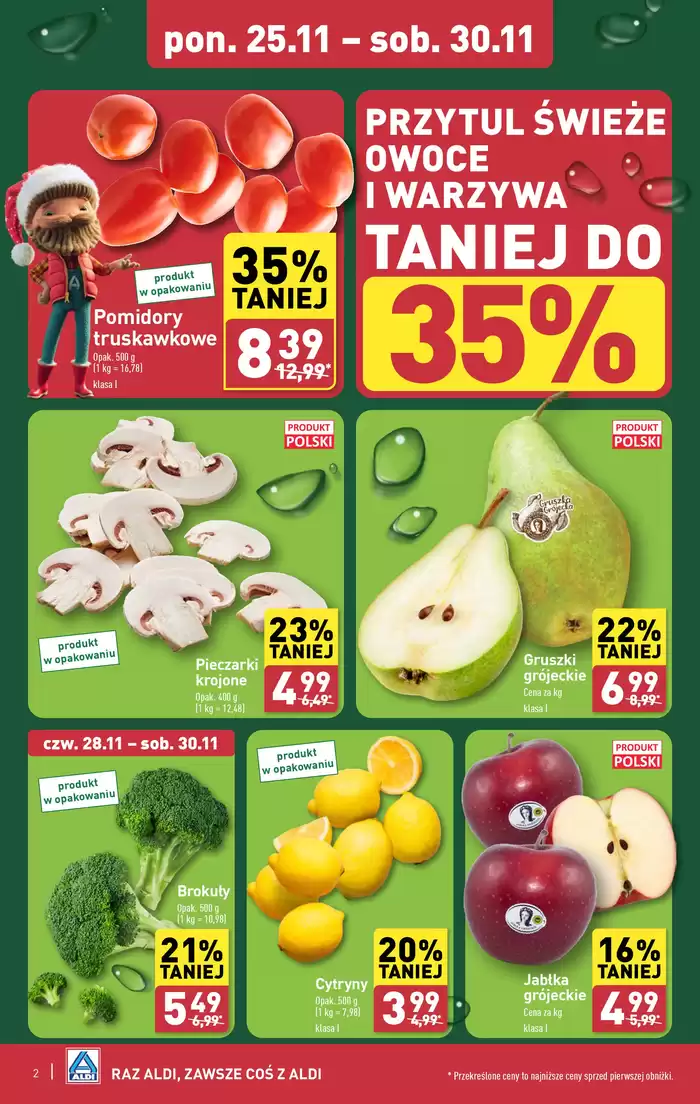 Katalog Aldi | Nasze najlepsze oferty dla Ciebie | 21.11.2024 - 5.12.2024