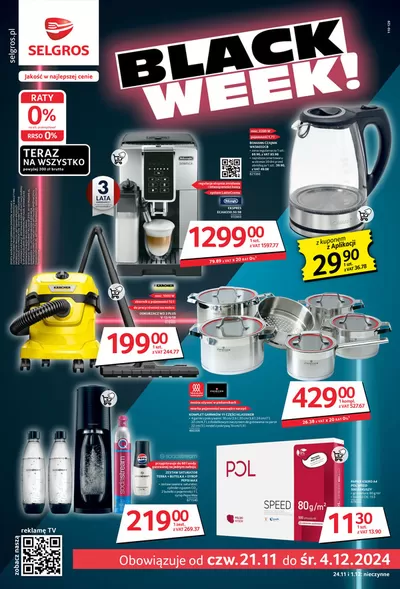 Katalog Selgros w: Długołęka | Katalog Black Week | 21.11.2024 - 4.12.2024