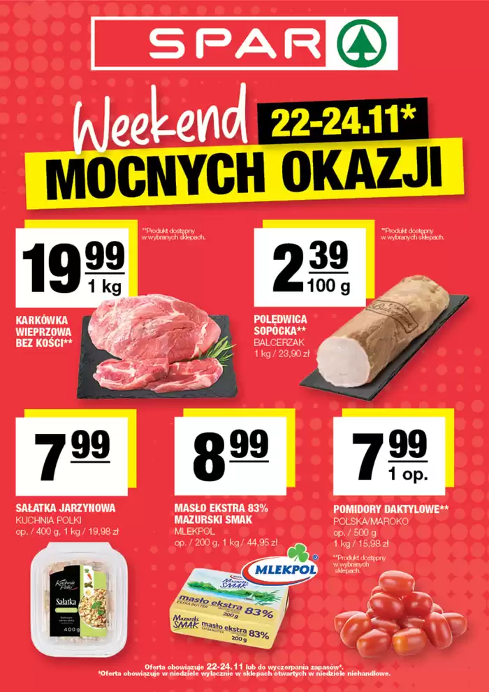 Katalog Spar w: Chełmek | Świetne rabaty na wybrane produkty | 21.11.2024 - 5.12.2024