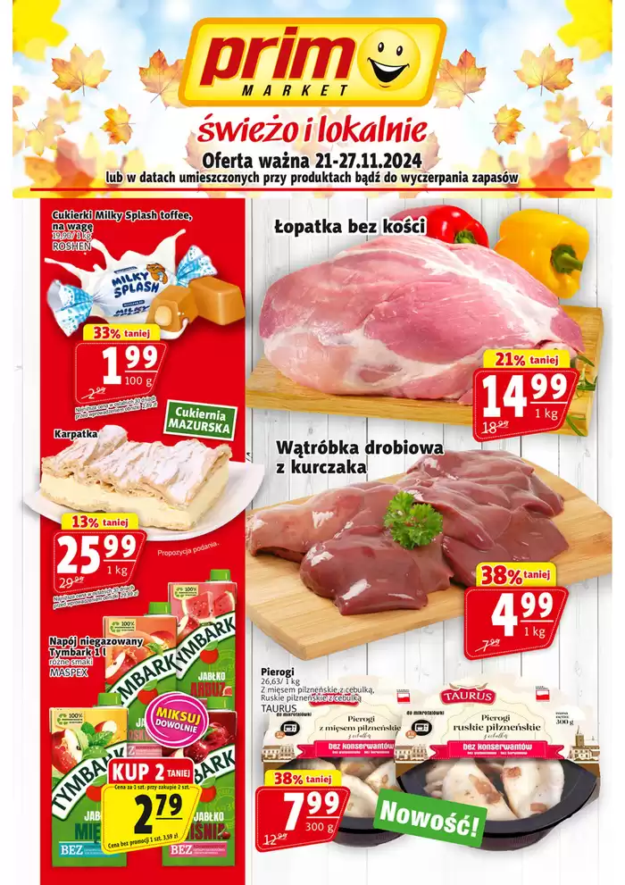 Katalog Prim Market w: Warszawa | Nasze najlepsze oferty dla Ciebie | 21.11.2024 - 27.11.2024