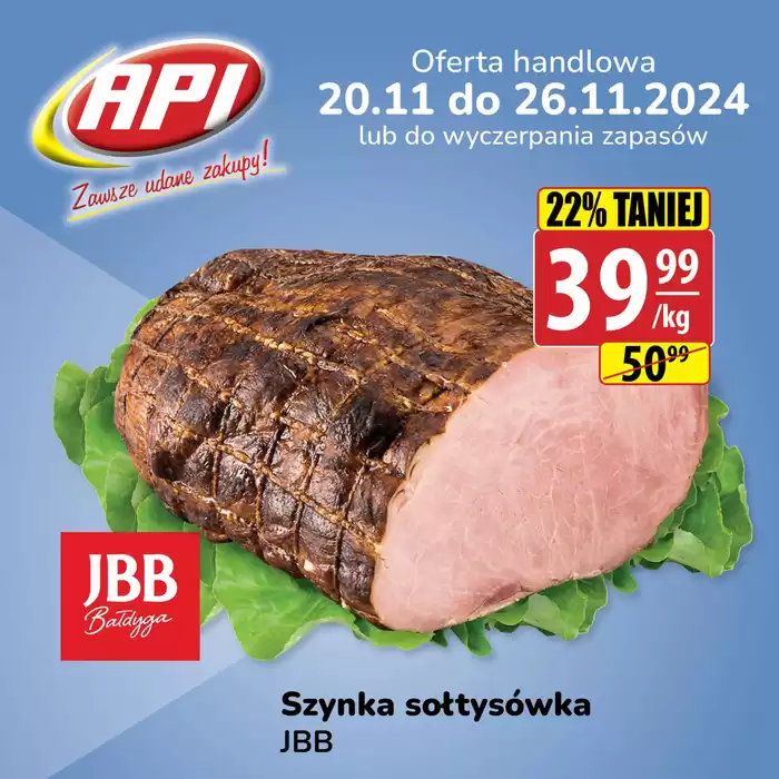 Katalog API MARKET w: Kobyłka | Już wystartowaliśmy z nowymi promocjami | 21.11.2024 - 26.11.2024