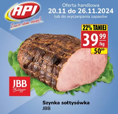 Promocje Supermarkety w Kobyłka | Już wystartowaliśmy z nowymi promocjami de API MARKET | 21.11.2024 - 26.11.2024