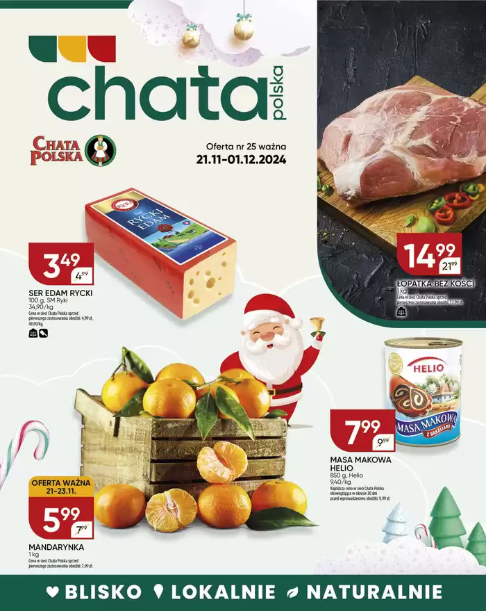 Katalog Chata Polska w: Tuliszków | Chata Polska gazetka | 22.11.2024 - 6.12.2024