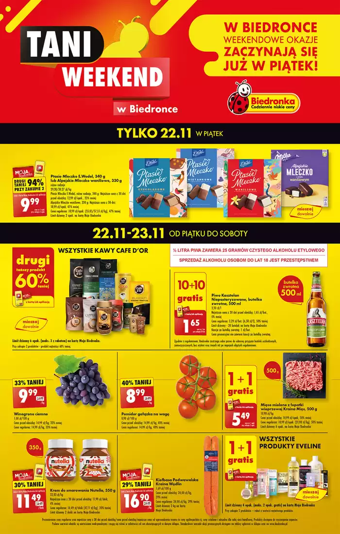 Katalog Biedronka w: Międzychód | Aktualne okazje i oferty | 22.11.2024 - 6.12.2024