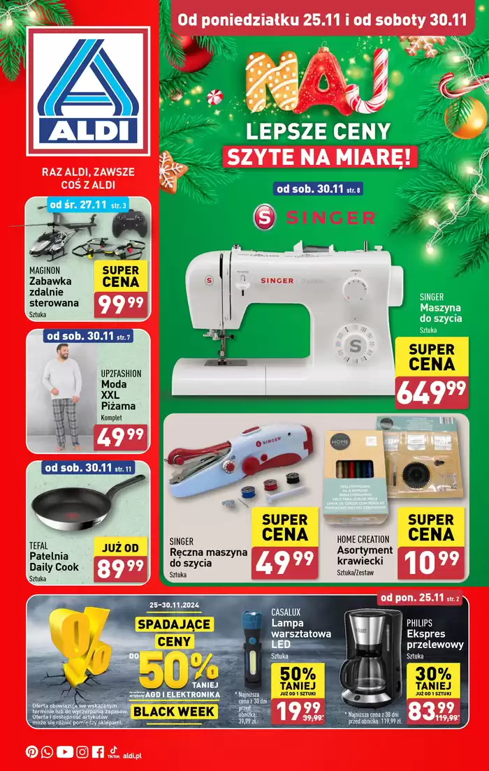 Katalog Aldi w: Lubin | Najlepsze oferty dla oszczędnych | 22.11.2024 - 6.12.2024