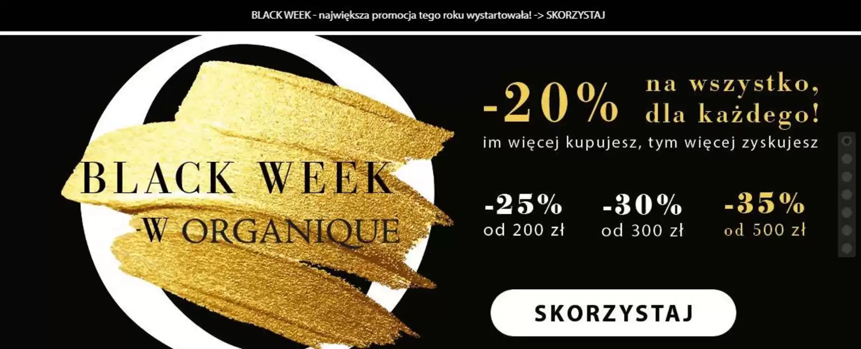 Katalog Organique w: Sosnowiec | Black week  | 22.11.2024 - 30.11.2024