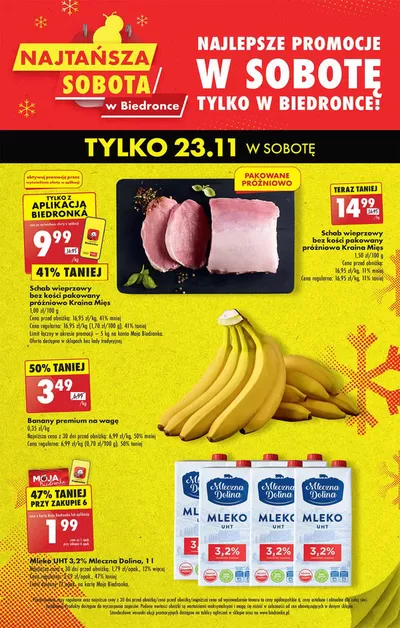 Katalog Biedronka w: Police | Aktualne promocje specjalne | 23.11.2024 - 7.12.2024