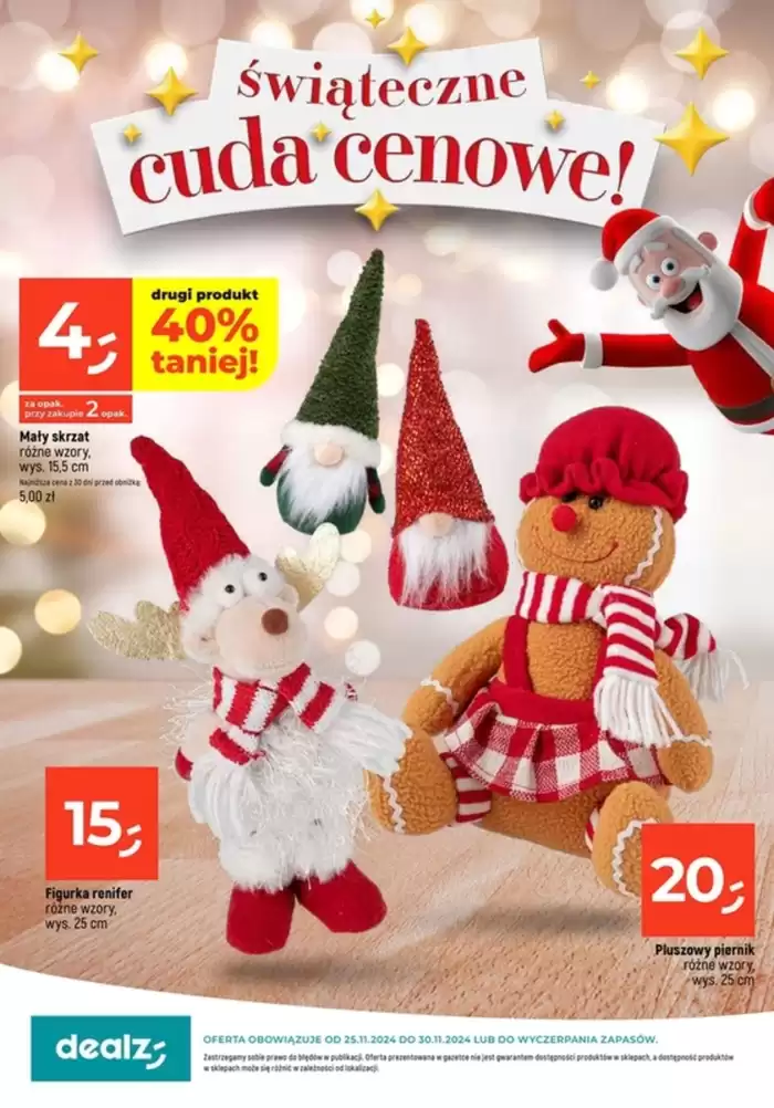 Katalog Dealz w: Kielce | Dealz ŚWIĄTECZNE | 25.11.2024 - 30.11.2024