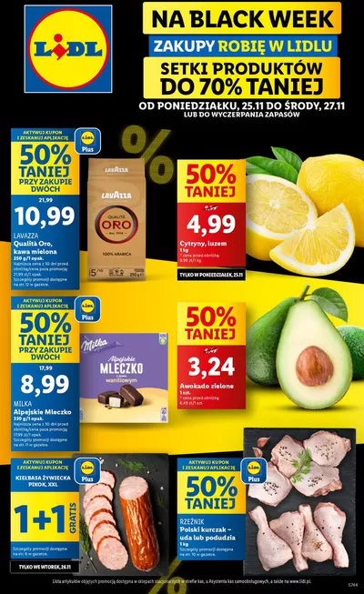 Promocje Supermarkety w Janki | OFERTA WAŻNA OD 25.11 DO 27.11 de Lidl | 24.11.2024 - 27.11.2024