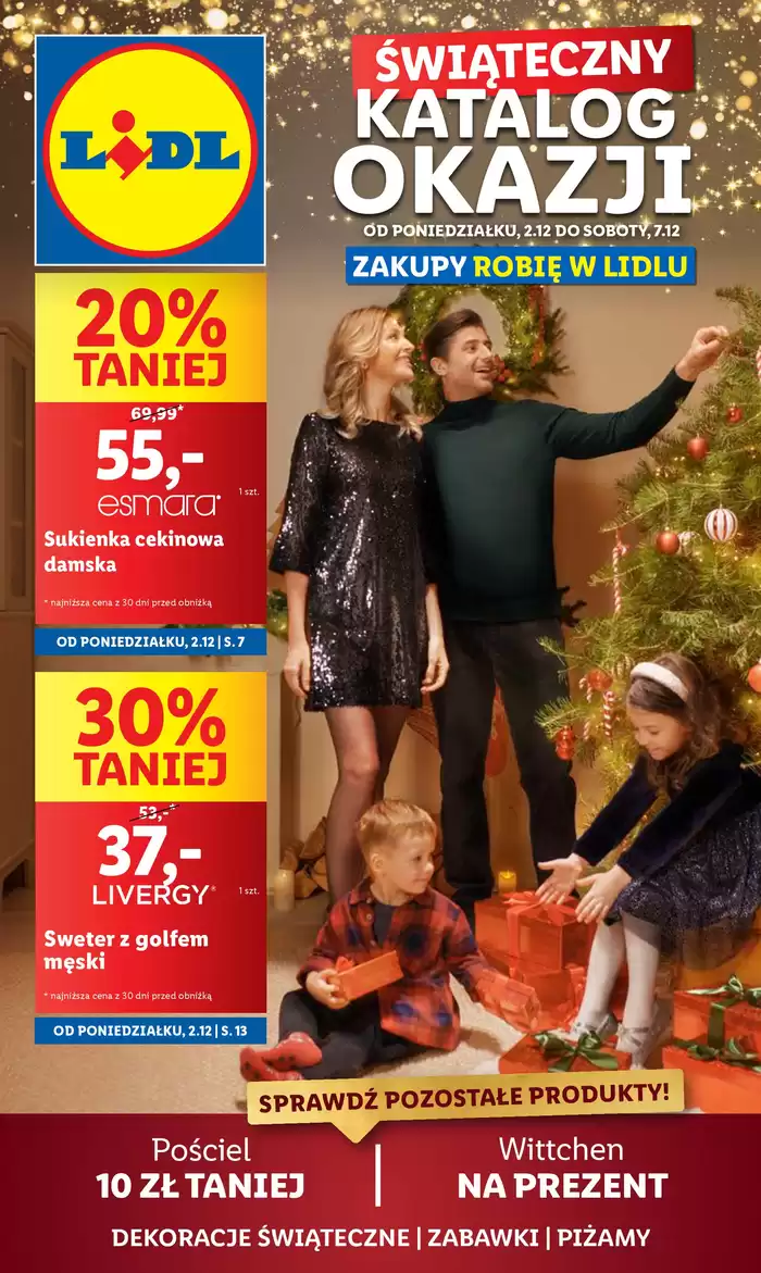 Katalog Lidl w: Szczecin | OFERTA WAŻNA OD 2.12 | 25.11.2024 - 7.12.2024