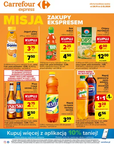 Katalog Carrefour Express w: Cybulice Duże | Gazetka Express | 25.11.2024 - 2.12.2024