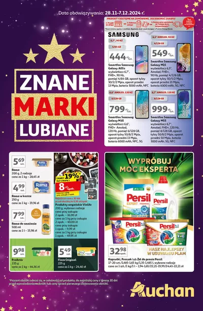 Katalog Auchan w: Bydgoszcz | Gazetka Znane Marki Lubiane Hipermarket Auchan | 28.11.2024 - 7.12.2024