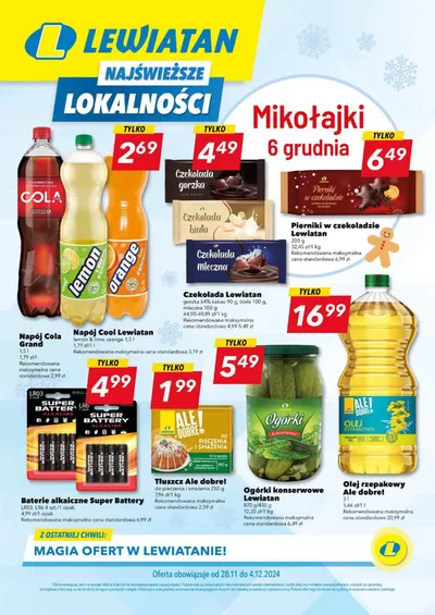 Katalog Lewiatan w: Bochnia | Ekskluzywne oferty i okazje | 26.11.2024 - 10.12.2024