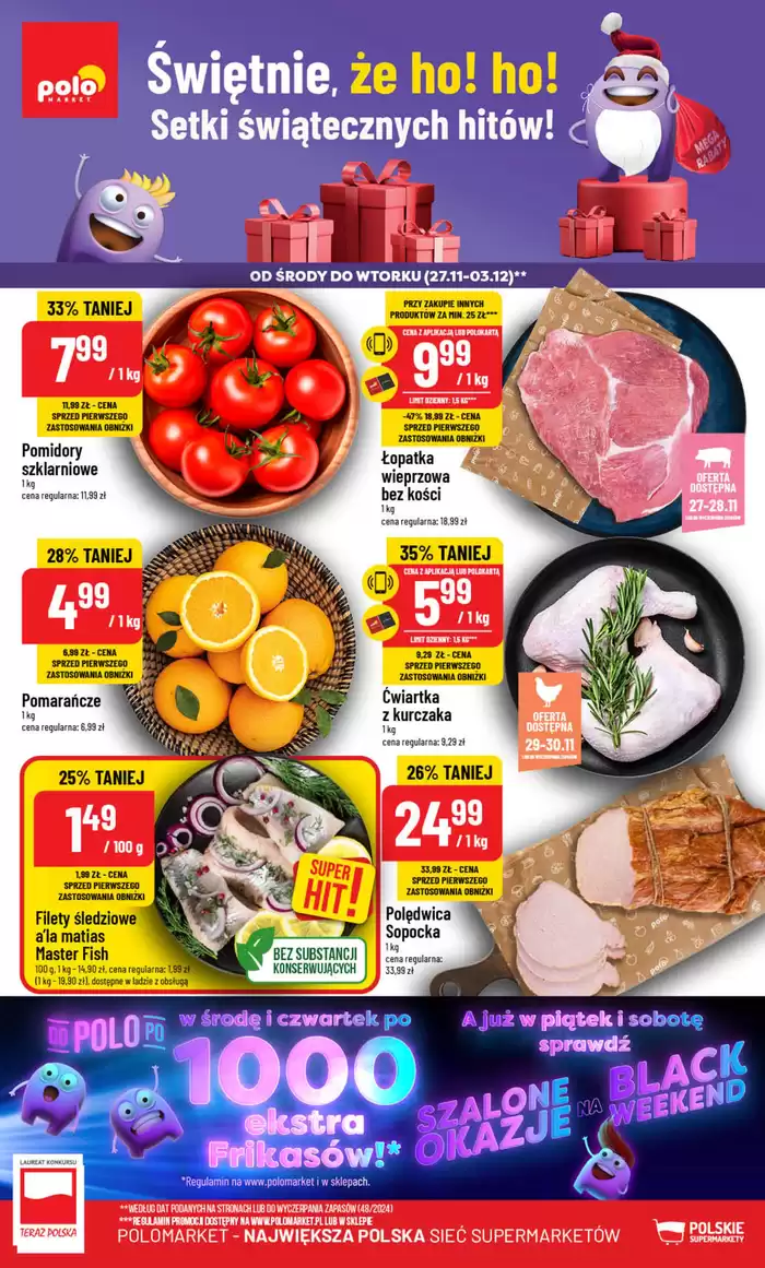 Katalog Polomarket w: Łódź | Polomarket gazetka | 27.11.2024 - 11.12.2024