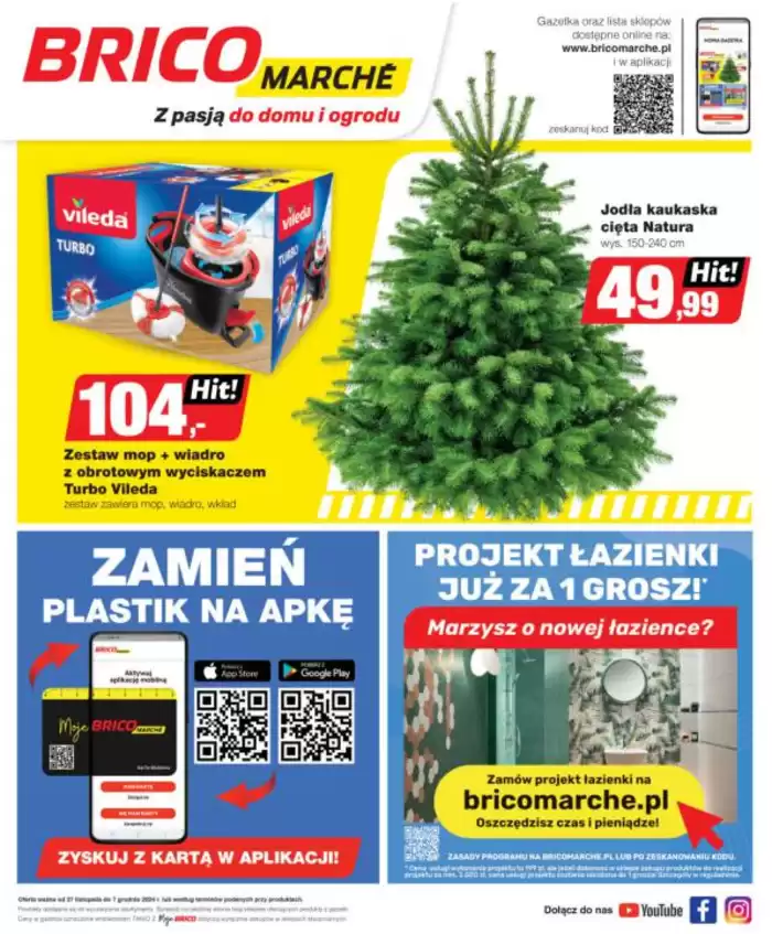 Katalog Bricomarche w: Kraków | Atrakcyjne oferty specjalne dla wszystkich | 27.11.2024 - 7.12.2024