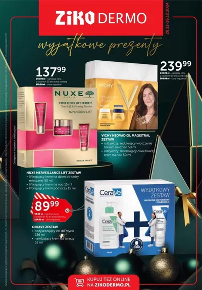 Promocje Perfumy i kosmetyki w Jaworzno | Ziko Apteka gazetka de Ziko Apteka | 28.11.2024 - 26.12.2024