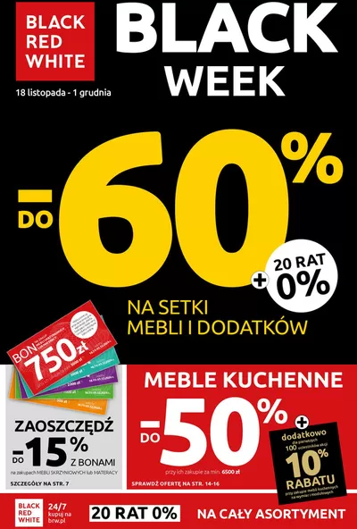 Katalog Meble Gust w: Bydgoszcz | Black Week do -60% na setki mebli i dodatków | 30.11.2024 - 14.12.2024