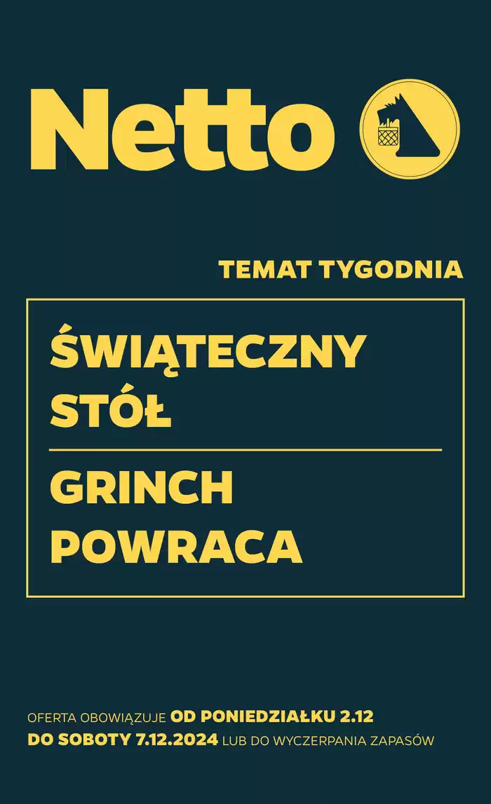 Katalog Netto w: Szczecin | Oferty dla łowców okazji | 1.12.2024 - 7.12.2024