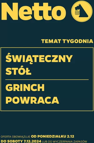 Promocje Supermarkety w Lubartów | Oferty dla łowców okazji de Netto | 1.12.2024 - 7.12.2024