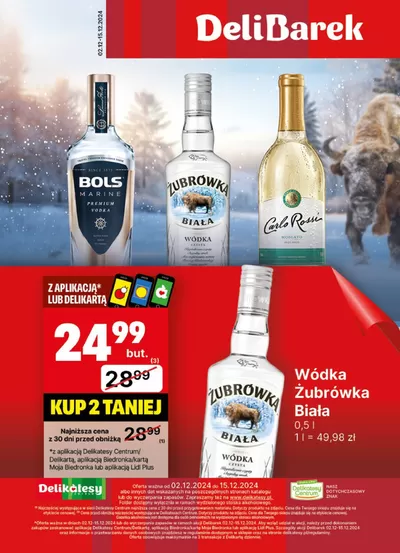 Katalog Delikatesy Centrum w: Częstochowa | Szeroki wybór ofert | 2.12.2024 - 15.12.2024