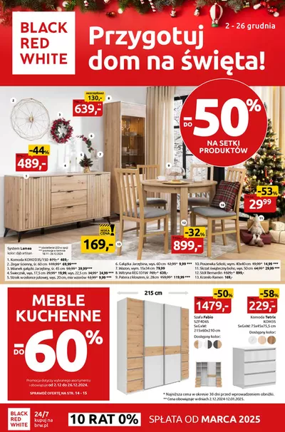 Katalog Meble Gust w: Bydgoszcz | Przygotuj dom na święta! Do -50% na setki produktów | 2.12.2024 - 16.12.2024