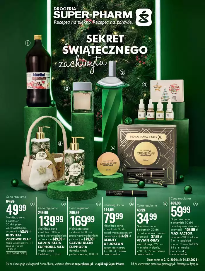 Katalog Super Pharm w: Łódź | Świetne rabaty na wybrane produkty | 2.12.2024 - 24.12.2024