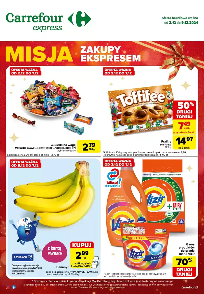 Katalog Carrefour Express w: Kraków | Ekskluzywne oferty i okazje | 2.12.2024 - 9.12.2024