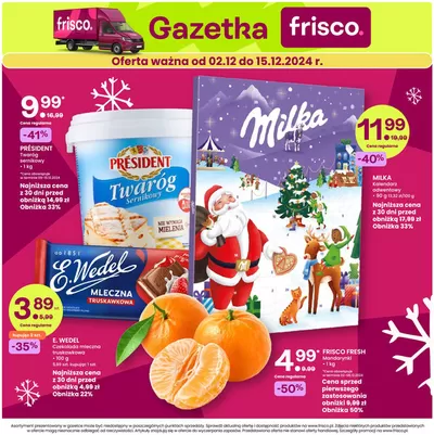 Promocje Supermarkety w Puławy | Oferta ważna od 02.12 do 15.12.2024  de Frisco.pl | 2.12.2024 - 15.12.2024