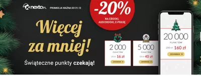 Promocje Książki i artykuły biurowe w Warszawa | Więcej za mniej! de Nexto | 2.12.2024 - 31.12.2024