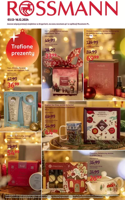 Promocje Perfumy i kosmetyki w Zduńska Wola | Rossmann gazetka de Rossmann | 3.12.2024 - 17.12.2024