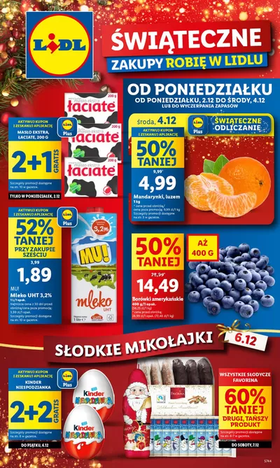 Katalog Lidl w: Kraków | OFERTA WAŻNA OD 2.12 DO 4.12 | 1.12.2024 - 4.12.2024