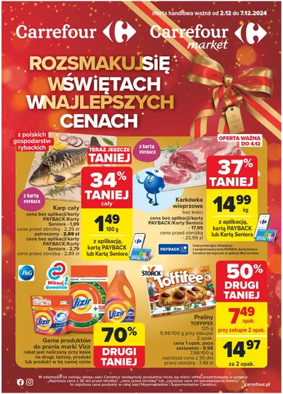 Katalog Carrefour w: Katowice | Gazetka Carrefour, Market od poniedzia&#322;ku | 1.12.2024 - 7.12.2024