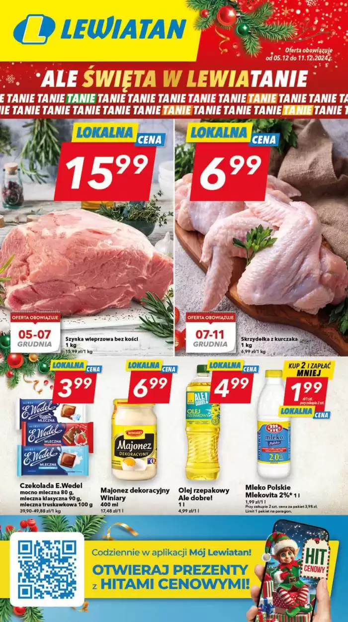 Katalog Lewiatan w: Tczew | Świetna oferta dla wszystkich klientów | 3.12.2024 - 17.12.2024