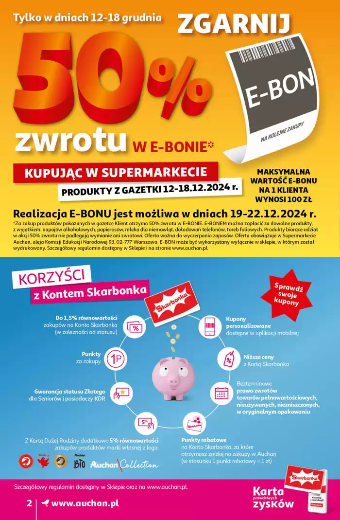 Katalog Auchan w: Katowice | Już Otwarty KEN Supermarket Auchan | 12.12.2024 - 18.12.2024