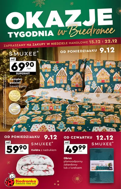 Katalog Biedronka w: Piekary Śląskie | Świetna oferta dla łowców okazji | 13.12.2024 - 27.12.2024