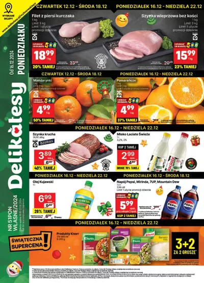 Katalog Delikatesy Centrum w: Wrocław | Delikatesy Centrum gazetka | 16.12.2024 - 22.12.2024