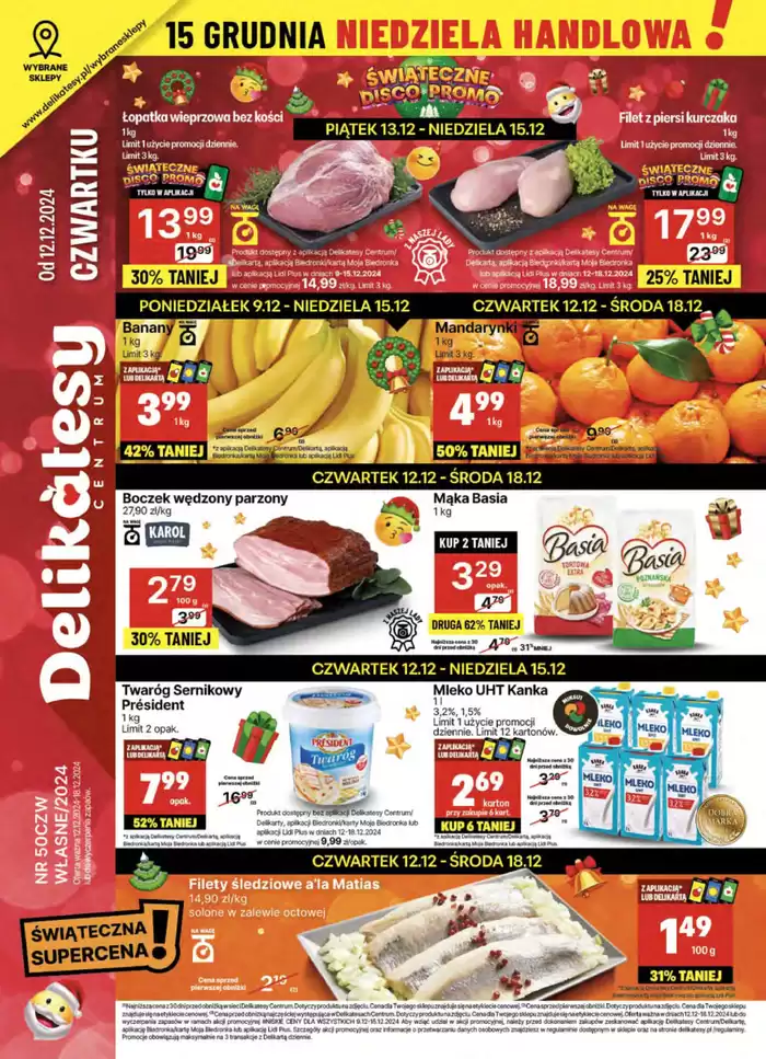 Katalog Delikatesy Centrum w: Wrocław | Delikatesy Centrum gazetka | 12.12.2024 - 18.12.2024