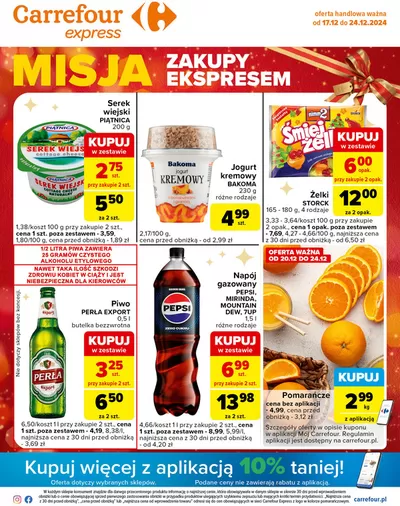 Katalog Carrefour Express w: Siechnice | Gazetka Express | 16.12.2024 - 24.12.2024