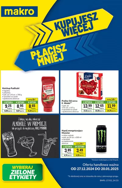 Katalog Makro w: Wrocław | Kupujesz więcej płacisz mniej | 27.12.2024 - 20.01.2025