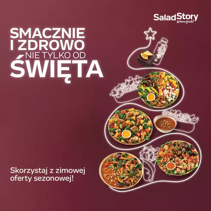 Katalog Salad Story w: Zabrze | Skorzystaj z zimowej oferty sezonowej! | 27.12.2024 - 14.01.2025