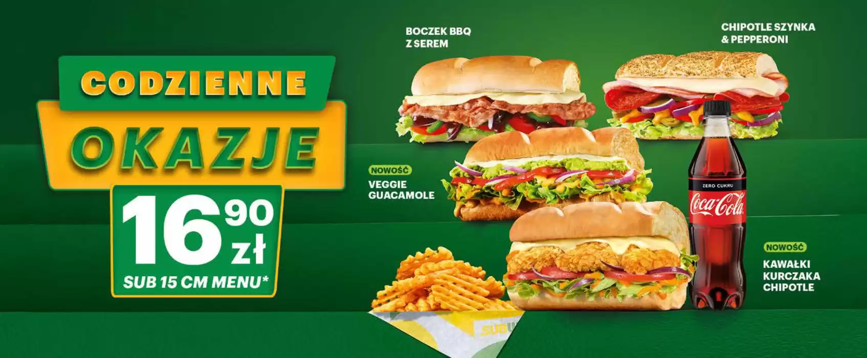 Katalog Subway w: Zabrze | Codzienne okazje  | 27.12.2024 - 7.01.2025